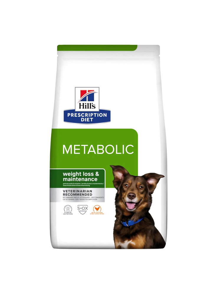 Hill's PRESCRIPTION DIET Metabolic crocchette per cani per la gestione del peso - 4kg